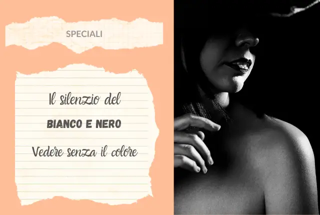 il silenzio del bianco e nero, vedere senza il colore