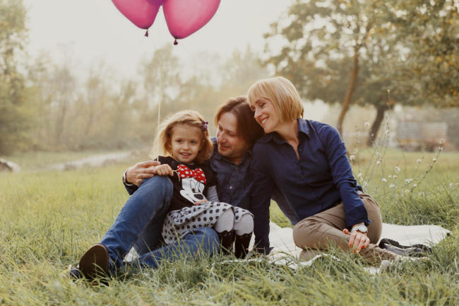 fotografia famiglia all'aperto - servizi fotografici lifestyle